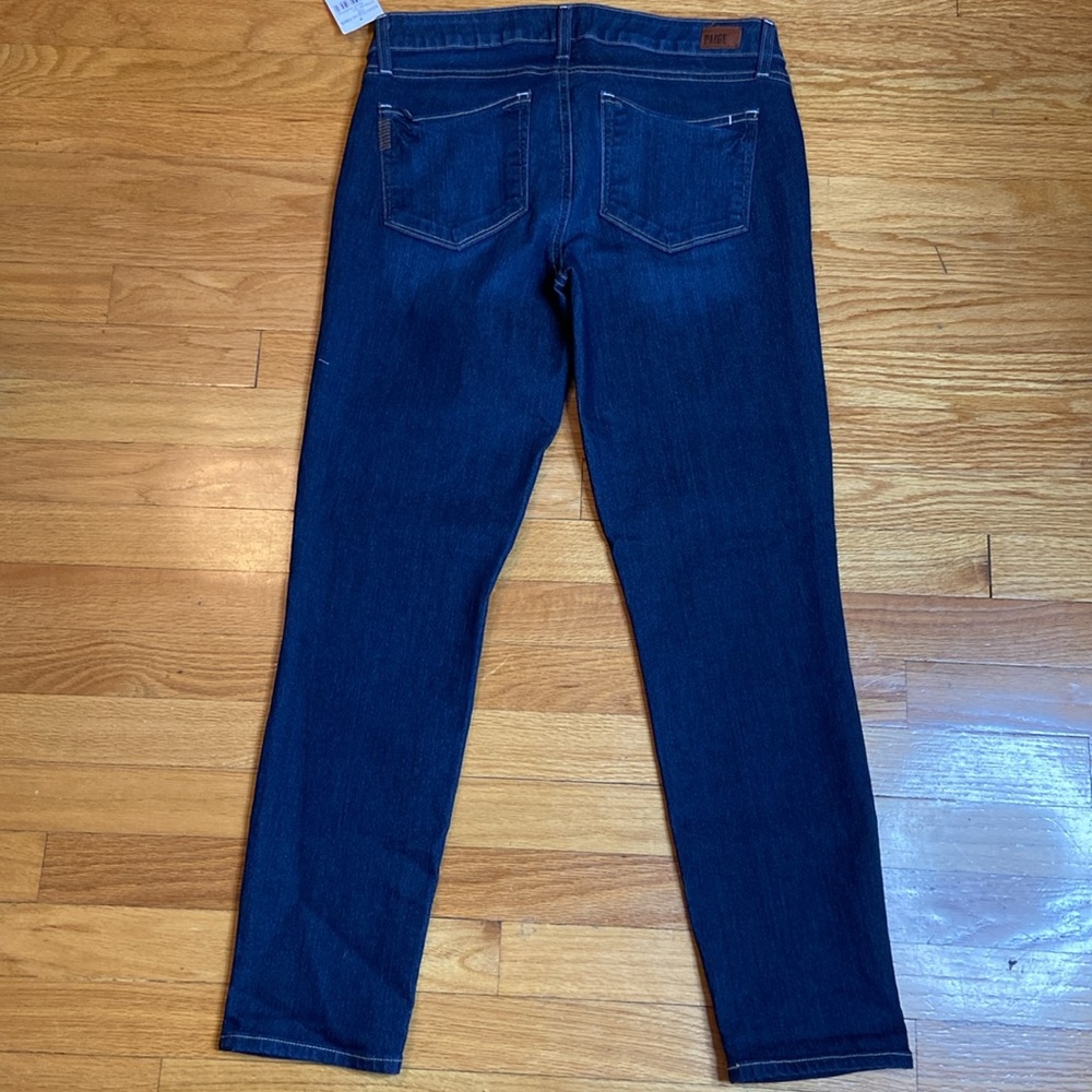 PAIGE Deep Purple Kylie Crop Jeans. Size 30 - Picture 5 of 11